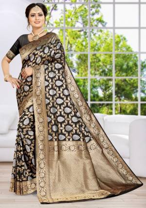 Banarasi Rapier Jacquard Designer Saree