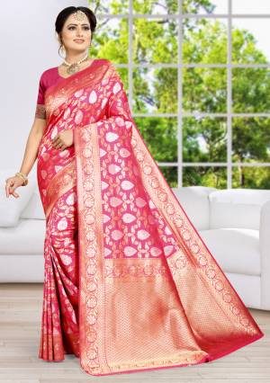 Banarasi Rapier Jacquard Designer Saree