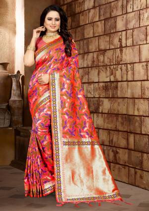 Banarasi Rapier Jacquard Designer Saree