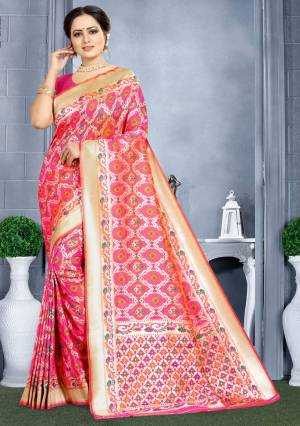 Banarasi Rapier Jacquard Designer Saree