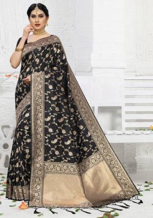 Banarasi Rapier Jacquard Designer Saree