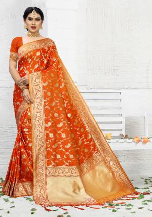 Banarasi Rapier Jacquard Designer Saree