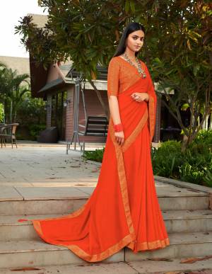 Latest Designer Vichitra Weaving with Latkan work Saree with Blouse 