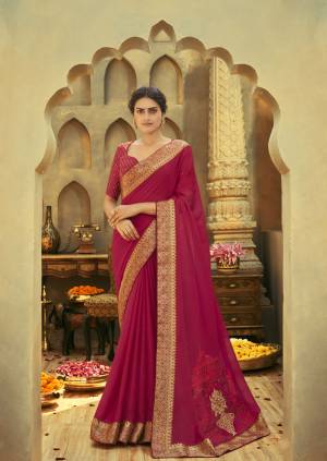 Newly Updated Designer Chiffon Diamond & Thread Embroidery Work Saree