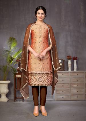 Designer Bandani Print Banarsi Jacquard Unstitched Dress Material