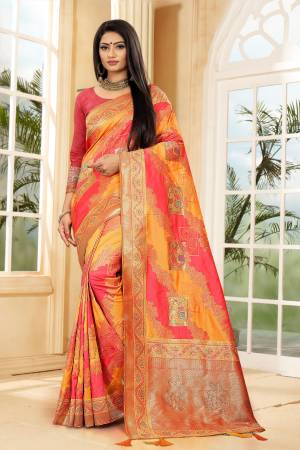 Best Designer Weaving Jacqard Pure Banarasi Silk Saree with Blouse