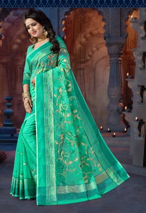 Exclusive Designer Floral Embroidery Supernet Saree with Blouse