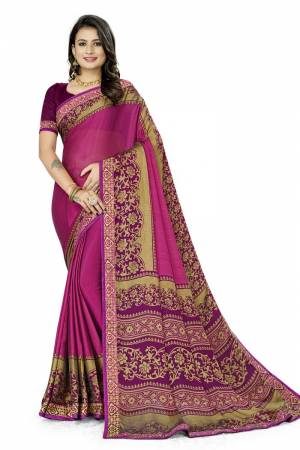 Beautiful Designer Weaving With Lace Work Rangoli Silk Saree with Blouse