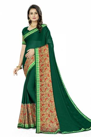 Exclusive Designer Weaving With Lace Work Rangoli Silk Saree with Blouse