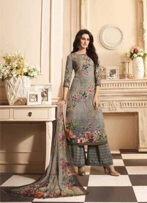 Designer Digital Printed Sorer Crepe unstitched dress material