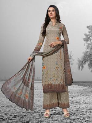 Latest Designer Digital Printed Crepe Unstitched Dress Material