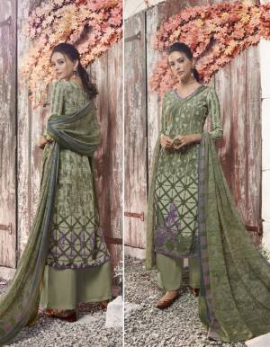 Beautiful Designer Digital Printed Italian Crepe Unstitched Dress Material