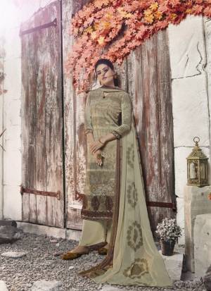 Beautiful Designer Digital Printed Italian Crepe Unstitched Dress Material