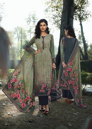 Designer Digital Printed Siya Crepe Unstitched Dress Material