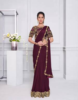 Beautiful Designer Heavy Work Lycre Net Saree with Blouse