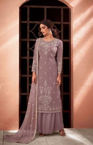 Heavy Designer Lakhnavi Embroidery Work Suit Colletion