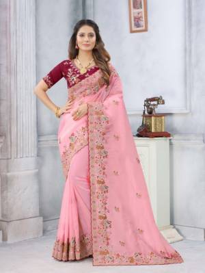 Designer Saree Collection Come With Contrast Designer Blouse 