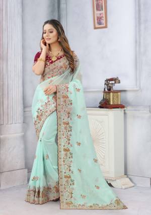 Designer Saree Collection Come With Contrast Designer Blouse 