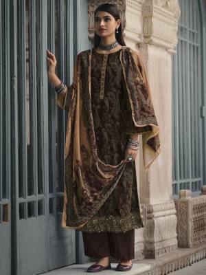 Exclusive Velvet Embroidered Dress Material Collection