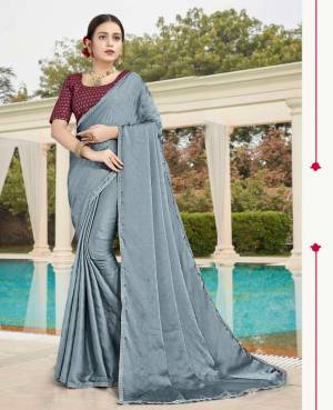 Beautifull Satin Saree Collection