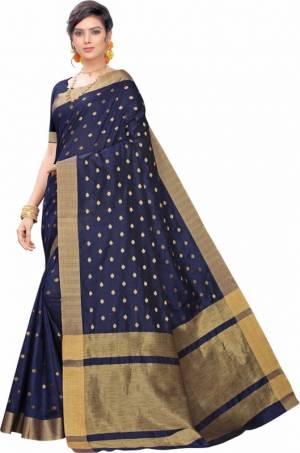 Soft Silk saree with beautiful weaving with Rich Pallu & GOLD ZARI Weawing  Border 