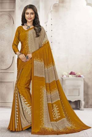 Italian Crepe Saree Is Here