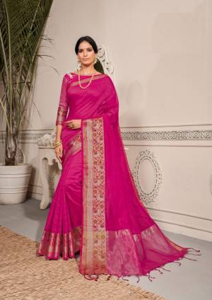 Most Beautifull Chanderi Cotton Saree Is Here