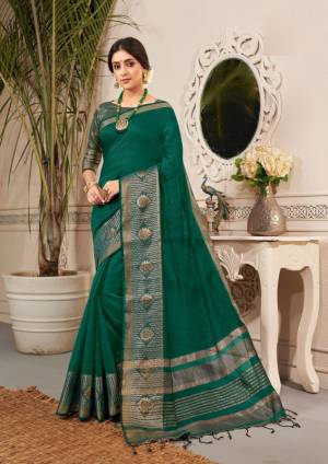 Most Beautifull Chanderi Cotton Saree Is Here