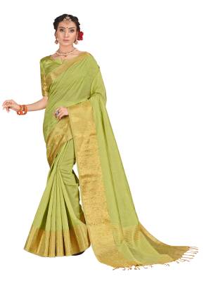 Fancy Cotton Silk Saree Is Here