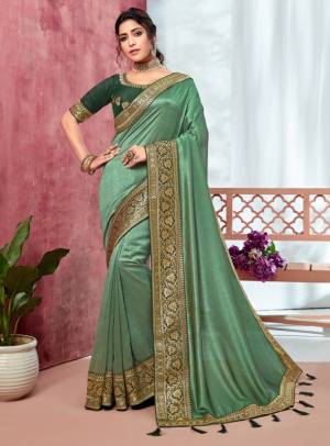 Attractive Vichitra Silk Saree Is Here