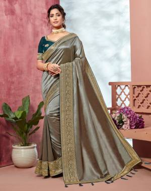 Attractive Vichitra Silk Saree Is Here