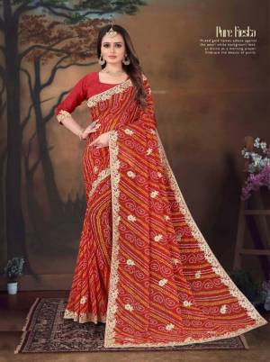 Most Beautifull Bandhani Saree Collection is Here