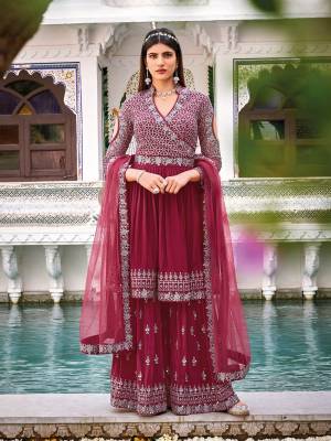 Most Beautifull Designer Sharara Suit Is Here