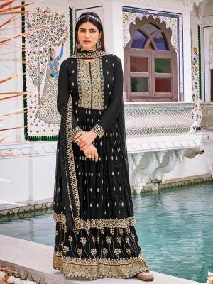 Most Beautifull Designer Sharara Suit Is Here