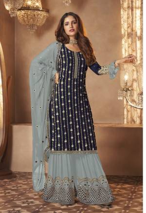 Most Beautifull Designer Sharara Suit Is Here