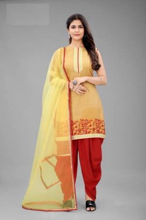  Beautifull Designer Patiala Suit Is Here