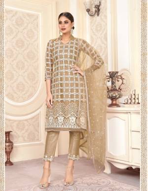 Beautiful Designer Straight Suit Is Here