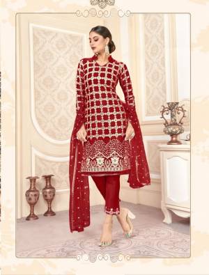 Beautiful Designer Straight Suit Is Here