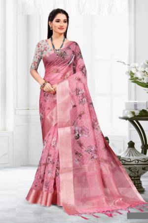 Most Beautifull Orgenza Print Saree Collection is Here