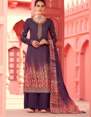 Beautiful Digital Print French Crape Suit Is Here