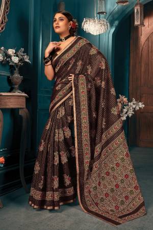 Most Beautiful Cotton Saree Is Here