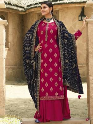 Beautiful  Designer Silk Jacquard Suit Collection