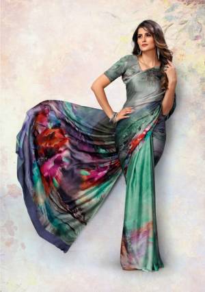 Beautiful Printed Saree Is Here