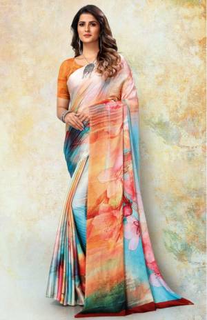 Beautiful Printed Saree Is Here