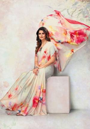 Beautiful Printed Saree Is Here