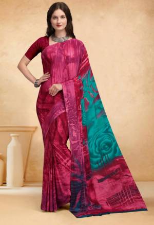 Beautiful Printed Saree Is Here