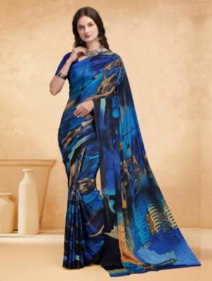 Beautiful Printed Saree Is Here