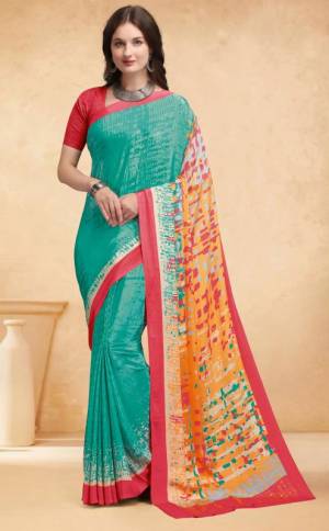 Beautiful Printed Saree Is Here