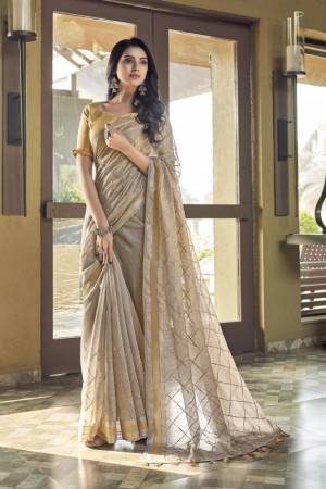Cotton Weaving Pattern Saree Is Here