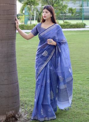 Linen Silk Saree Collection